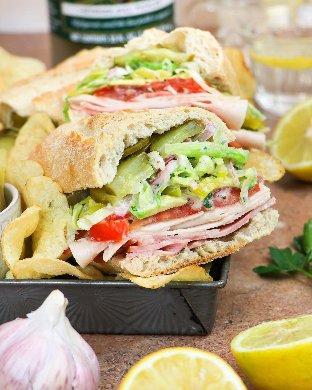 The Ultimate Italian Grinder Sandwich